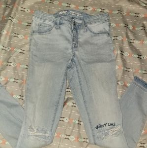Size 2 skinny jeans